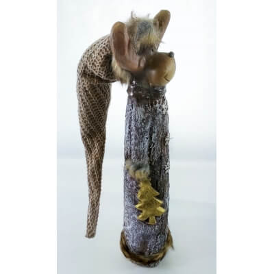 Zimowa figura renifer